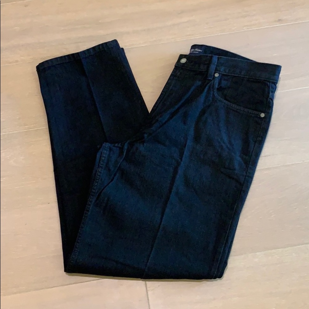 Indigo palms relaxed fit black jeans